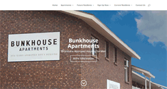 Desktop Screenshot of bunkhouseapts.com